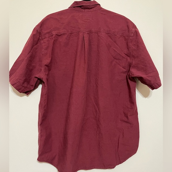 Carharttt SS Button Up Shirt Sz XL - Picture 5 of 8